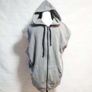 The Foundry Gray Hooded Vest 2XL NWOT